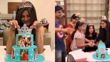 Sushmita Sen Gets A Surprise From Rohman Shawl, Daughters On Completing 25 Years As Miss Universe