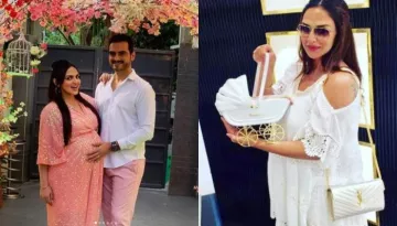 Esha Deol Flaunts Her Baby Bump In The Third Trimester, Beats The Heat Like A Pro (Pic Inside)
