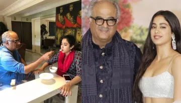 Janhvi Kapoor Is Proud Of Dad Boney Kapoor As He Has Lost 12 Kilos In Few Months, Picture Inside