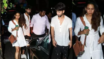 Shahid Kapoor And Mira Rajput Kapoor Twin In White For Their Romantic Dinner Date, Pictures Inside