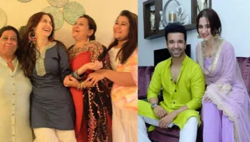 Sanjeeda Shaikh And Aamir Ali Celebrated Eid With Family, Pose Happily With Each Other (Pics Inside)