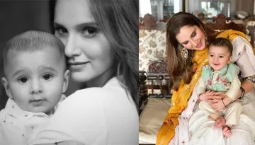 Sania Mirza's Baby Boy, Izhaan Mirza Malik Is All Smiles As He Celebrates His First Eid