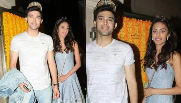 Erica Fernandes And Parth Samthaan Arrived Together, Twinning In Blue At Ekta Kapoor's Birthday Bash