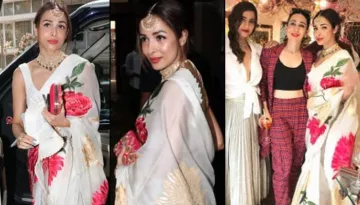 Malaika Arora Trolled For Wearing Saree Like A 'Sanskari Bahu' At Sonam Kapoor Ahuja's Birthday Bash