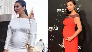 Amy Jackson Flaunts Her Baby Bump As She Enjoys Holidays In Europe, Pictures Inside