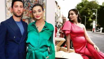 Amy Jackson Gives Closer Look Of Her Baby Bump From Gym, Also Reveals Her Morning Cravings