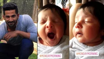 Vivan Bhathena's Daughter, Nivaya's Yawning And Sleepy Monday Morning Is Basically All Of Us [VIDEO]