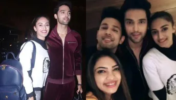 Parth Samthaan And Erica Fernandes Look Chic As They Leave For Switzerland With Entire Kasautii Team