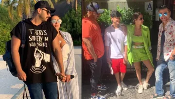Malaika Arora And Arjun Kapoor Vacation With His Family, Sanjay Kapoor And Maheep Kapoor In New York