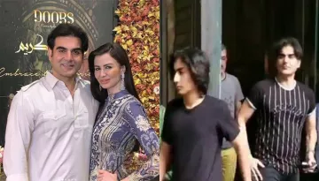 Arbaaz Khan's Awkward Moment With Girlfriend Georgia In Front Of His Son, Arhaan [VIDEO INSIDE]