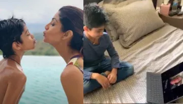 Shilpa Shetty Kundra Is A Proud Mommy As Son, Viaan Gets A Special Message From WWE Champ, John Cena