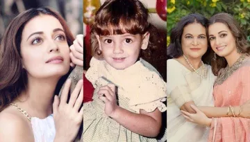 Dia Mirza's Only Picture With Her Biological Parents From Her Childhood, Says She Feels Robbed