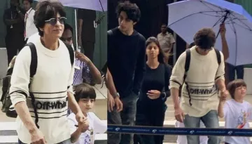 Shah Rukh Khan Is Holidaying With His Kids, Aryan, Suhana And AbRam In Maldives