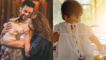 Neha Dhupia And Angad Bedi Post An Adorable Family Moment With Daughter, Mehr On 8-Month Birthday