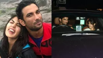 Sushant Singh Rajput And Rhea Chakraborty Clicked Post Their 'Dinner Date', Drive Back Together