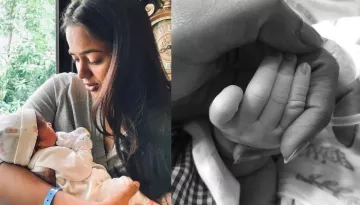 Sameera Reddy Shares An Adorable 'Love At First Sight' Picture Of Her Son With Her New-Born Daughter