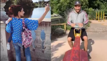 Soha Ali Khan Shares Fun Pictures With Kunal Kemmu And Daughter, Inaaya From Her London Vacation