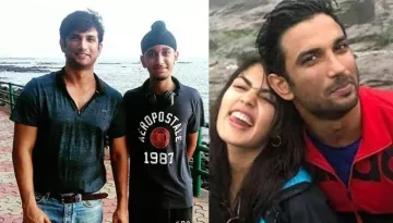 Sushant Singh Rajput And Rhea Chakraborty's Date By The Seaside, Get Clicked With Fans (Pictures)