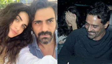 Arjun Rampal Goes On A Dinner Date With GF, Gabriella Demetriades And Her Parents, He Looks So Happy