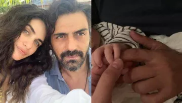 Arjun Rampal's GF, Gabriella Shares A First Proper Full-Length Side Glimpse Of Son, Arik Rampal