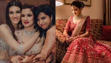 Kriti Sanon's Bestie Got Married, And Her Red Lehenga Is A Perfect Inspiration For The Modern Brides
