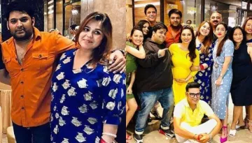 Kapil Sharma And Pregnant Wife, Ginni Chatrath Attend A Friend's Baby Shower, See Her Pregnancy Glow