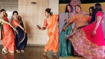 This Bride's Killer Dance Moves On 'Teri Aakhya Ka Yo Kajal' With Her Bridesmaids Goes Viral