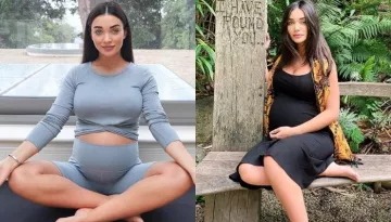 Amy Jackson Flaunts Her Baby Bump, Announces Her 35th Week Of Pregnancy In The Latest Picture