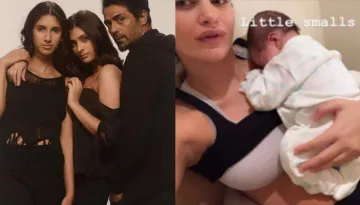 Arjun Rampal's Daughters Turn Nanny For Their Half-Brother, Arik Rampal, Gabriella Shares A Glimpse