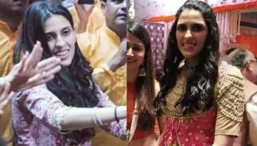 Shloka Mehta Flaunts A Pretty Lehenga For Her First Ganesh Chaturthi Celebration After Wedding