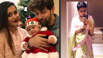 Neil Nitin Mukesh's Wife, Rukmini Twins With Daughter, Nurvi In Green Lehenga, Both Look Ravishing