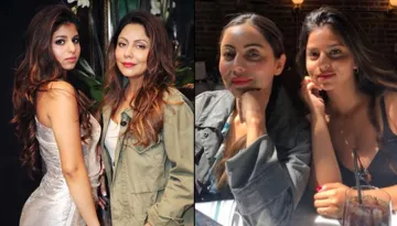 Suhana Khan's Uncanny Resemblance With Gauri Khan As The Mother-Daughter Duo Twin In Blue Outfits