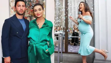 Amy Jackson And George Panayiotou Become Parents, She Shares Newborn's Pic Straight From Hospital