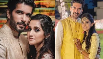 Taher Shabbir Of 'Bepannah' Fame Ties The Knot With Fiancee, Akshita Gandhi, Shares Wedding Pictures