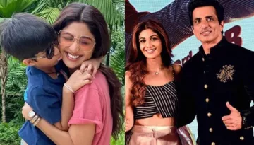 Shilpa Shetty's 'Proud Mommy Moment' As Son, Viaan Kundra Dedicated His School Project To Sonu Sood
