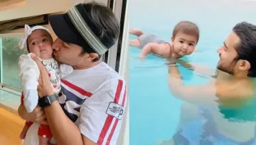 Gautam Gupta Shares Adorable Pool Video Of His Daughter, Anayka Gupta, Calls Her 'A Little Duckling'