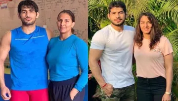 Geeta Phogat Wishes Her 'Sweetheart', Pawan Saroha On His Birthday With A Glimpse From Celebrations