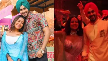 Neha Kakkar Shares A Video From Her First Pre-Wedding Function, Looks Radiant In A Saree Dress