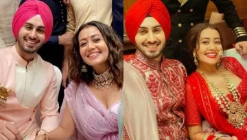 Neha Kakkar And Rohanpreet Singh Twin In White For Their Wedding Reception [Pictures Inside]