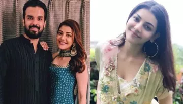 Kajal Aggarwal Flaunting Bridal Mehendi In A Beautiful Outfit Proves A Happy Bride Is The Prettiest