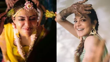 Kajal Aggarwal Gives First-Ever Glimpse Of Her Bridal Look Before Getting Hitched To Fiance, Gautam