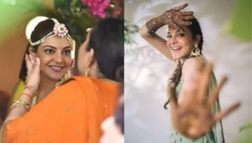 Inside Pictures Of Kajal Aggarwal's 'Haldi' Ceremony Exude Her Excitement To Get Married To Gautam