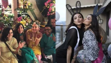 To-Be Bride, Kajal Aggarwal's 'Pyjama Party' With Her Bridesmaids Is Everything A Bride Needs [Pics]