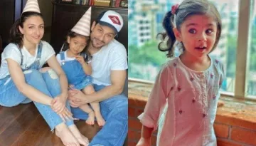 Soha Ali Khan, Kunal Kemmu And Inaaya Naumi Kemmu Twin For Halloween, Little One Steals The Show