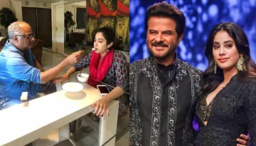 Janhvi Kapoor Shares A Picture Of Father, Boney Kapoor With Chachu, Anil Kapoor From 'Hum Paanch'