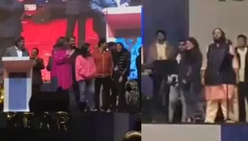 Mukesh Ambani And Clan Officially Welcome Radhika Merchant In Their Family On Reliance Annual Day