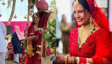 Mona Singh Celebrates Her First 'Karwa Chauth' With Hubby, Shyam, Reveals He Made 'Sargi' For Her