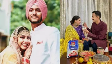 Niti Taylor And Parikshit Bawa Celebrate Their First Karwa Chauth, Actress Shares Stunning Pictures