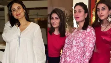 Kareena Kapoor Khan Steals The Show With Her Pregnancy Glow At Karwa Chauth Celebrations At Kapoors