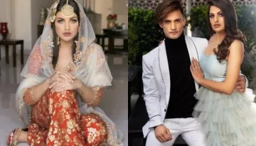 Himanshi Khurana Chooses A Bridal Avatar For Karwa Chauth, Her Beau, Asim Riaz Drools Over It